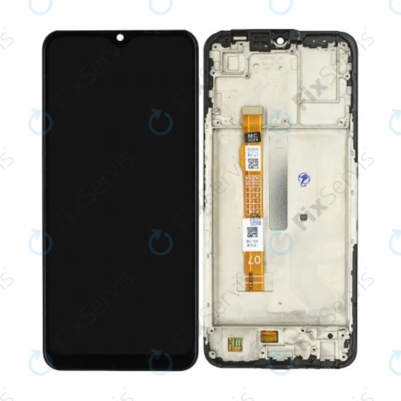 Vivo Y55 - LCD Displej + Dotykové Sklo + Rám (Starlight Black) OLED