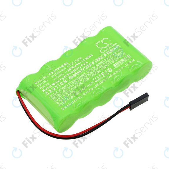 Batéria pre Futaba 14SG, 4PKS, 2000mAh, Ni-MH, 6V, FUTM1484, HQ