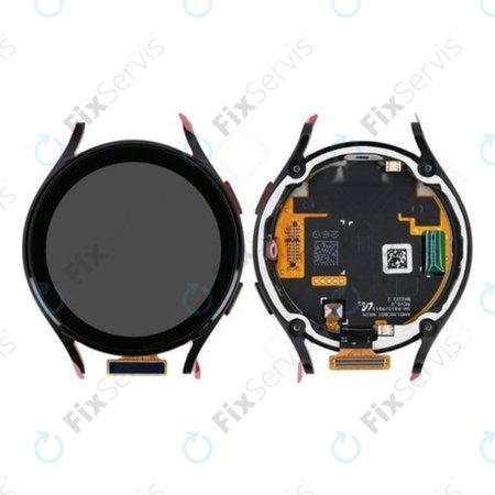 Samsung Galaxy Watch 5 44mm R915 - LCD Displej + Dotykové Sklo + Rám (Graphite) - GH82-30043A Genuine Service Pack