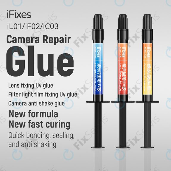 iFixes iL01 - UV lepidlo na upevnenie šošoviek, 5ml