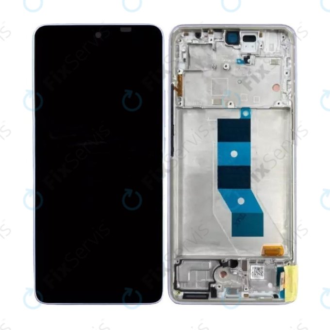 Xiaomi Poco M7 Pro 5G - LCD Displej + Dotykové Sklo + Rám (Purple) - 5600080O17P00 Genuine Service Pack