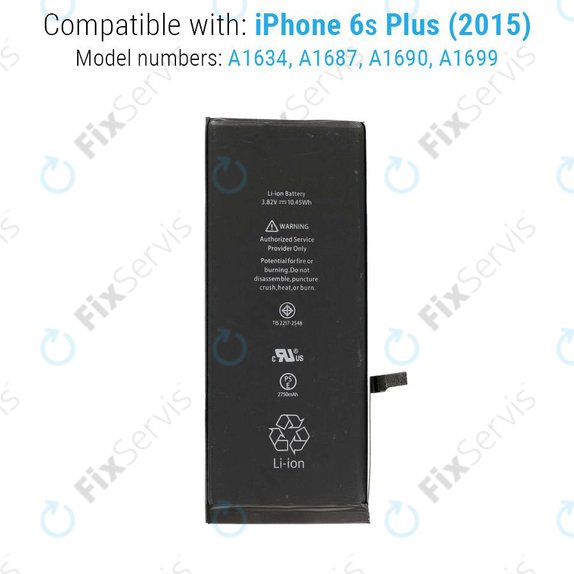 Batéria pre iPhone 6S Plus, 2750mAh, Service Pack