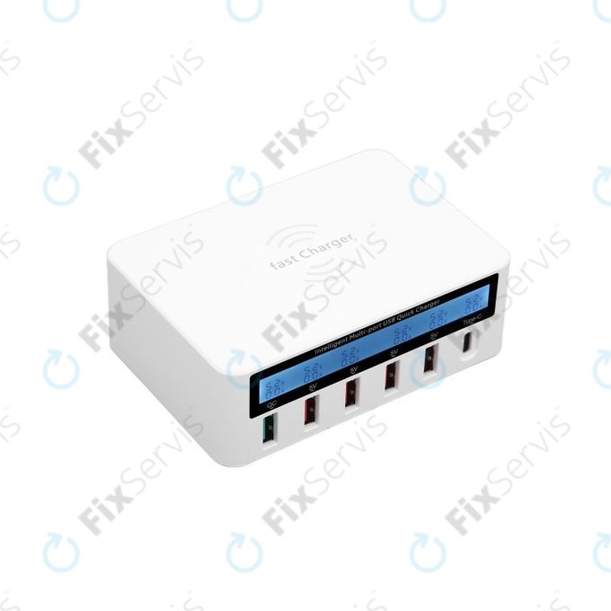 WLX-818F Servisná nabíjacia stanica s USB 3.0 a USB-C