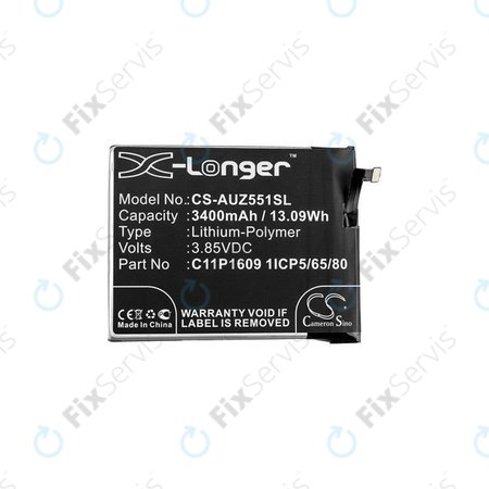 Asus Zenfone 3 Max ZC553KL (X00DD), 4 Max ZC554KL (X00ID) - Batéria C11P1609 3400mAh HQ