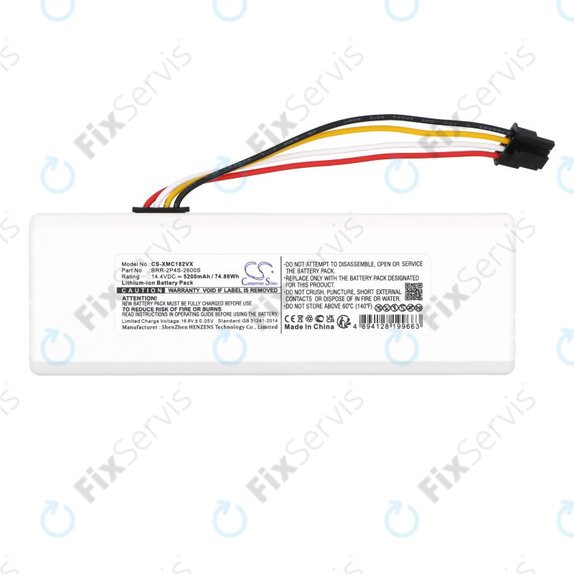 Batéria pre Xiaomi Dreame MC1808, Roborock 1C, 5200mAh, Li-Ion, 14.4V, BRR-2P4S-2600S, HQ