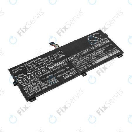 Batéria pre Lenovo ThinkPad X390, Yoga X390, 4100mAh, Li-Pol, 11.52V, 02DL021, HQ