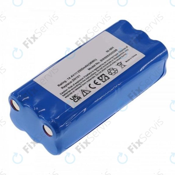 Ecovacs Dibea ZN101, K6, L6, Dirt Devil - Batéria 0606004 Ni-MH 14.4V 2500mAh