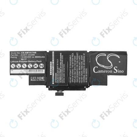 Apple MacBook Pro 15" A1398 (Mid 2012 - Early 2013) - Batéria A1417 8600mAh HQ