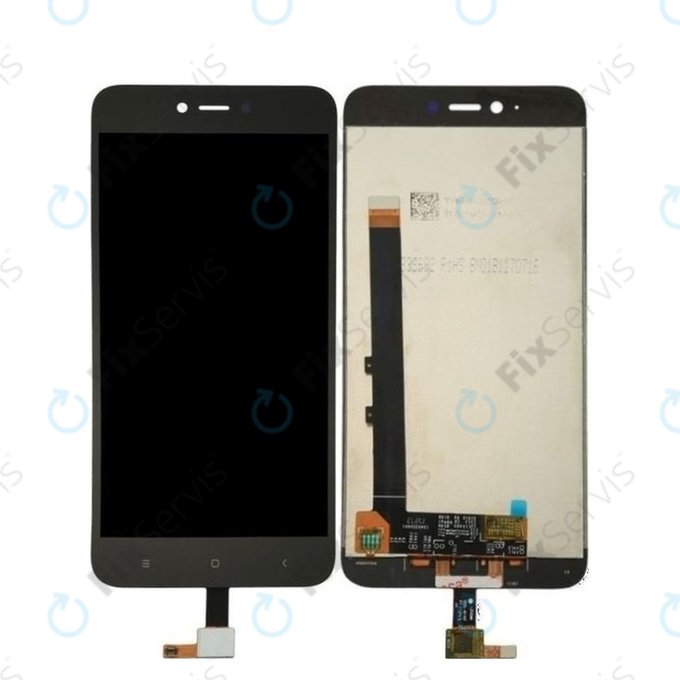 Xiaomi Redmi Note 5A 32GB, 64GB - LCD Displej + Dotykové Sklo (Black) TFT