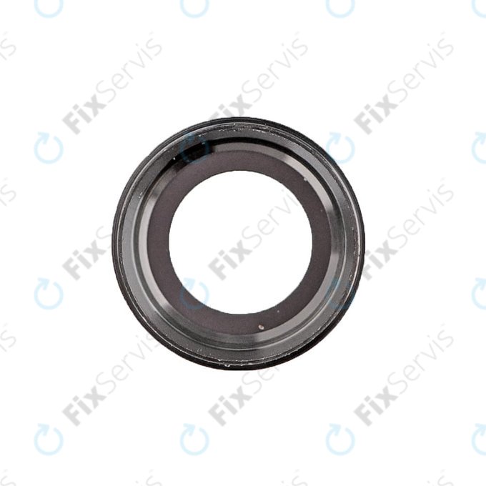 Apple iPhone 7 - Sklíčko Kamery s Rámom (Black)