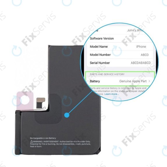 Batéria pre iPhone 14 Pro | 661-30382 | 3200mAh | Genuine Apple