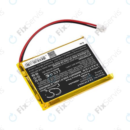 Batéria pre Fatboy Edison the Petit, LED Table Lamp Edison, 1600mAh, Li-Pol, 3.7V, PN704050, HQ