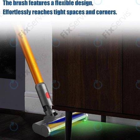 Dyson V12 - Podlahová Hubica s LED Zeleným Svetlom