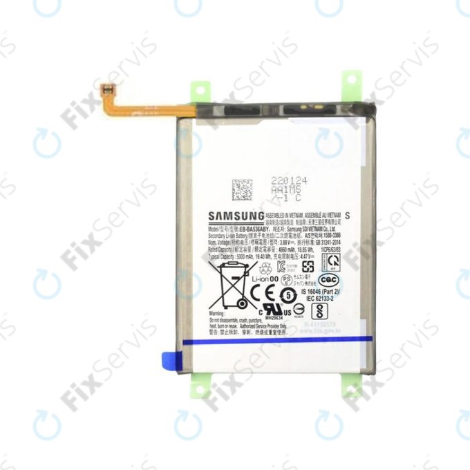 Samsung Galaxy A33 5G A336B - Batéria EB-BA536ABY 5000mAh - GH82-28146A Genuine Service Pack