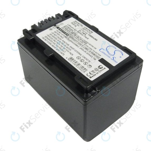 Batéria pre Sony DCR-DVD, HC, SR, HDR-CX, HC, PJ, XR, NEX-VG, 1500mAh, Li-Ion, 7.4V, NP-FV70, HQ