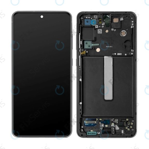 Samsung Galaxy S21 FE G990B - LCD Displej + Dotykové Sklo + Rám (Black) TFT