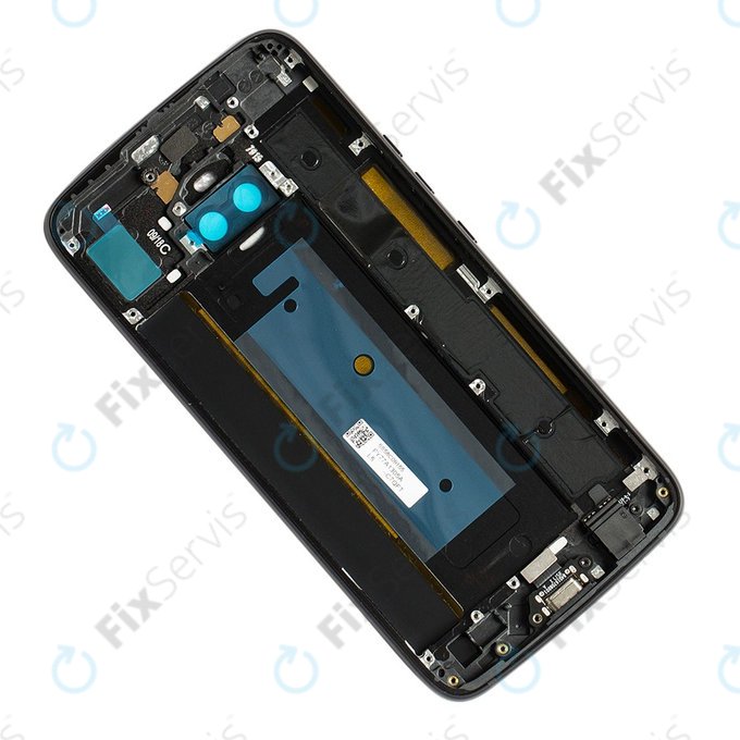 Motorola Moto X4 XT1900 - Batériový Kryt (Super Black) - 5S58C09155 Genuine Service Pack
