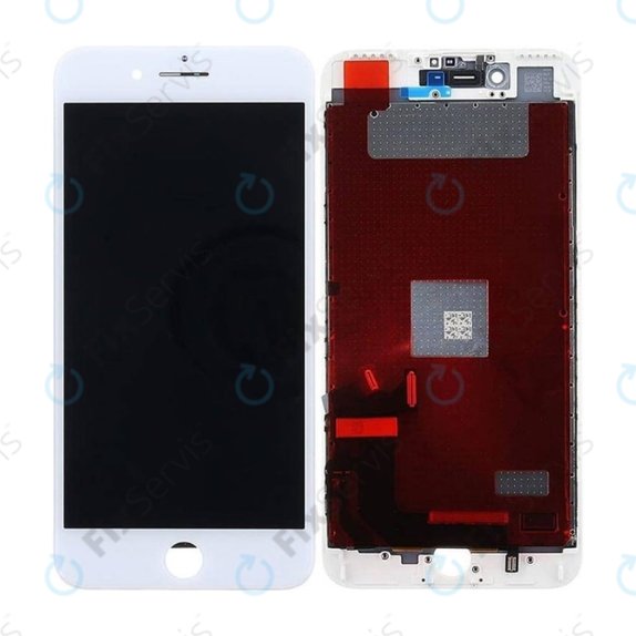 Displej In-Cell pre iPhone 7 Plus, White, Dotykové sklo s rámom, FixPremium