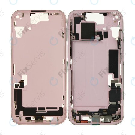 Stredný Rám s Batériou pre iPhone 15 | Pink | ZD076-00670 | Genuine Apple