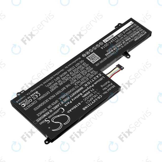 Batéria pre Lenovo Yoga 720-15, 6150mAh, Li-Pol, 11.56V, L16L6PC1, HQ