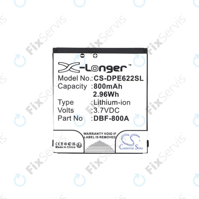 Batéria pre Doro PhoneEasy 2314, 2315, 1360, 520, 800mAh, Li-Ion, 3.7V, DBF-800A, HQ