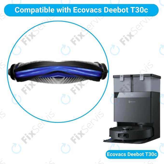 Bočná kefa, 2 ks pre Ecovacs Deebot T30c, T30C Omni