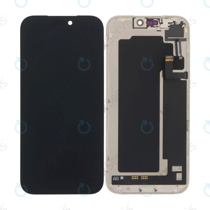 Displej Soft OLED 120Hz pre iPhone 17 Pro Max - Dotykové sklo + Rám, DIAGNOSTIC