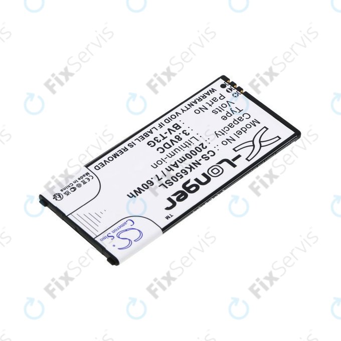 Batéria pre Nokia Lumia 650, 2000mAh, Li-Ion, 3.8V, BV-T3G, HQ