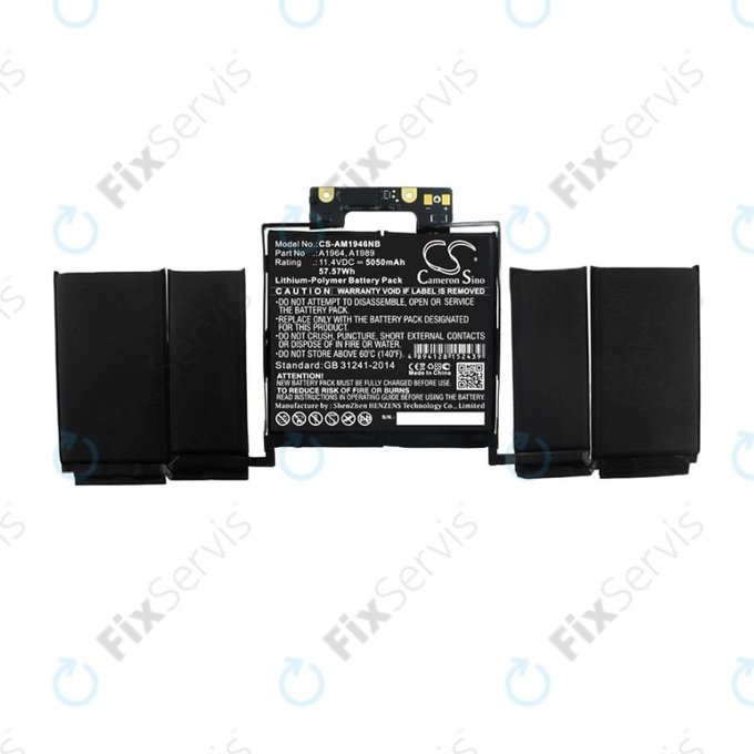 Apple MacBook Pro 13" A1989 (2018 - 2019), A2251 (2020) - Batéria A1964 5050mAh HQ