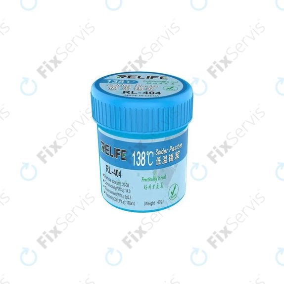 Relife RL-404 - Spájkovacia Pasta 138°C (40g)