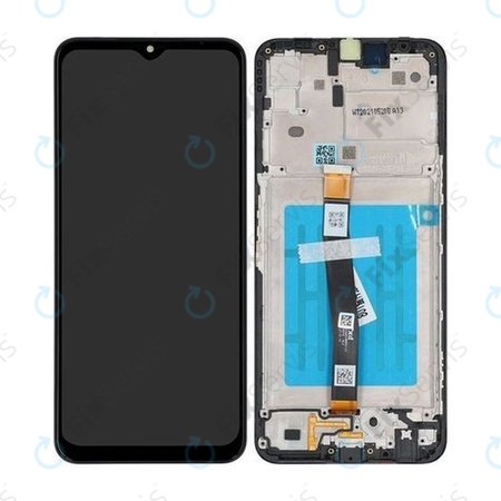 Samsung Galaxy A22 5G A226B - LCD Displej + Dotykové Sklo + Rám (Black) - GH81-20694A Genuine Service Pack