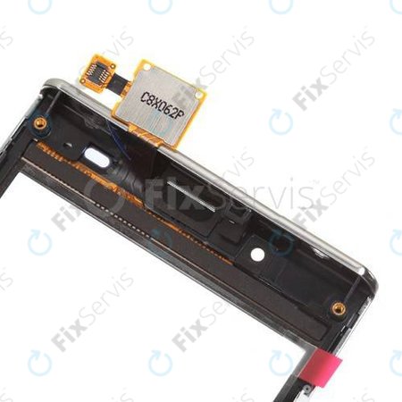 LG Optimus L7 P700 - Stredný Rám (White) - ACQ85922101 Genuine Service Pack