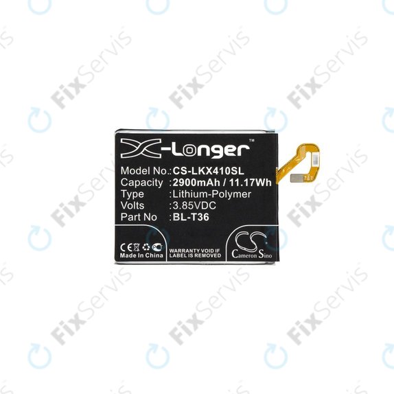 LG K10 (2018), K11, K11 Plus, K11 Prime, K30, Harmony 2 - Batéria BL-T36, EAC63638201 2900mAh HQ
