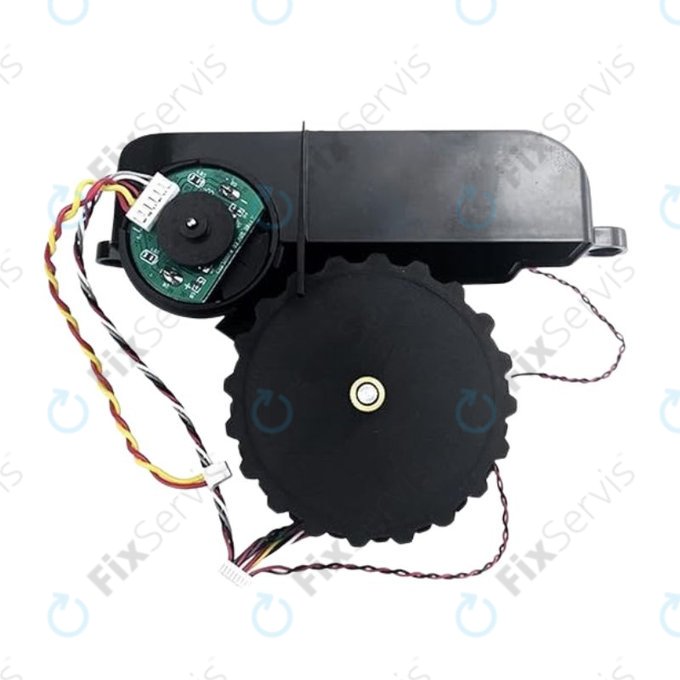 Xiaomi Mi Robot Vacuum Mop Pro (P), Viomi V2 Pro, V3 - Koleso s Motorom (Pravé) (Čierne)