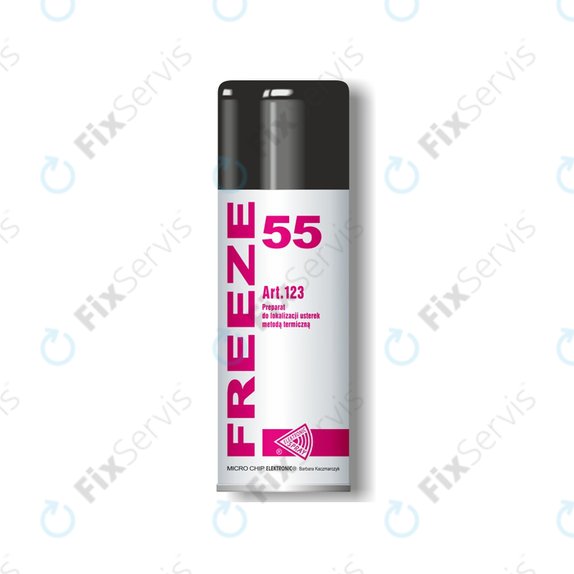 Freeze 55 - Mraziaci Sprej -55°C (nevodivý, horľavý) - 400ml