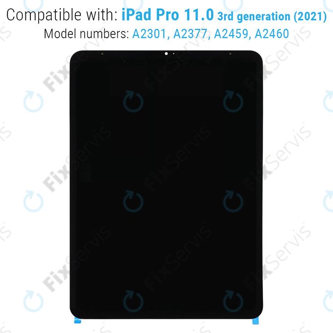 Apple iPad Pro 11.0 (3rd Gen, 4th Gen) - LCD Displej + Dotykové Sklo Refurbished