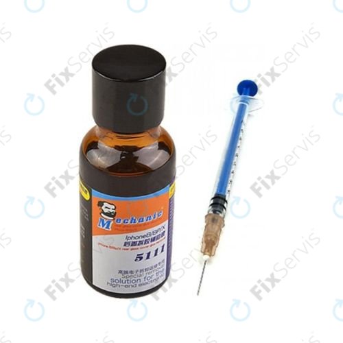 Mechanic 5111 - Odstraňovač Lepidla Zo Zadných Skiel (iPhone 8 - 14 Pro Max) - 20ml