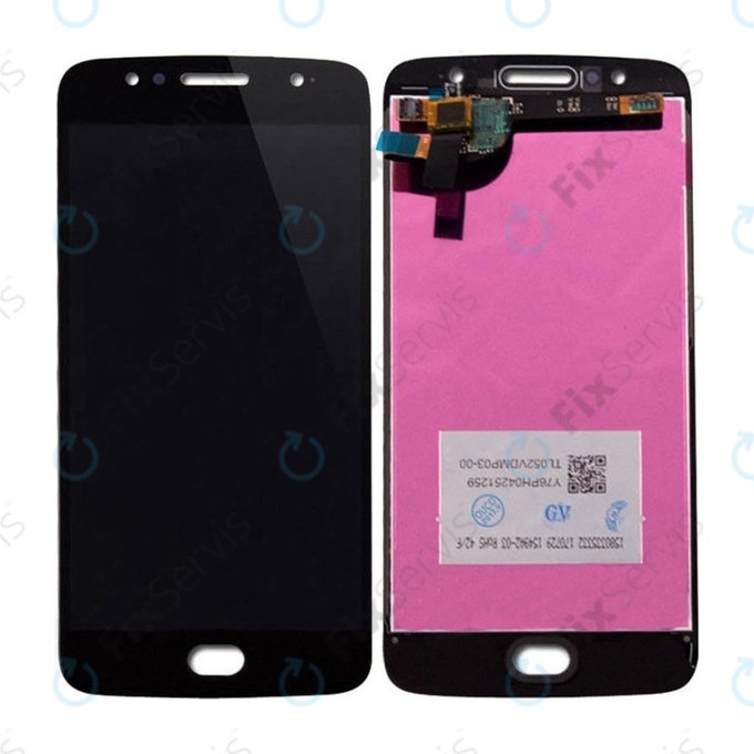Motorola Moto G5S XT1794 - LCD Displej + Dotykové Sklo (Black) TFT