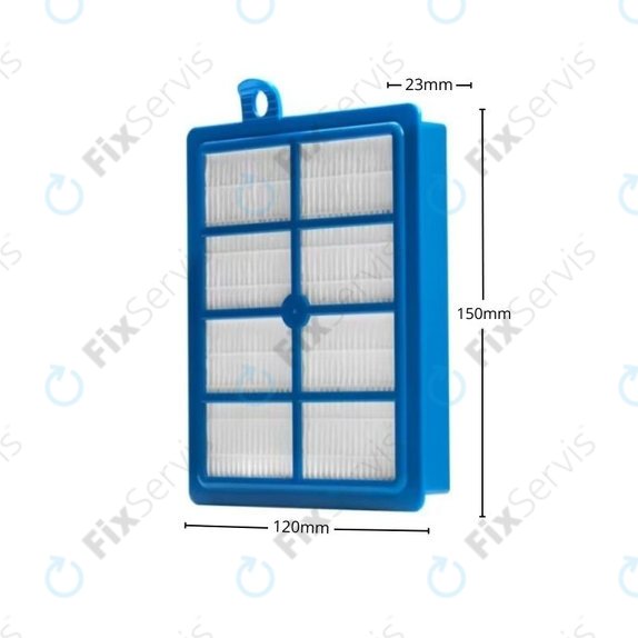 HEPA filter, 2 ks pre Electrolux, AEG, Philips, Tornado, Volta