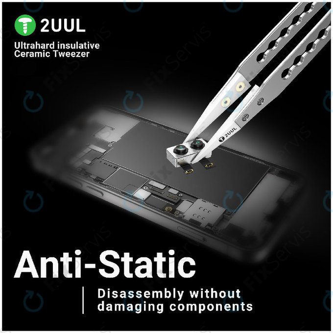 Presná pinzeta, keramická izolovaná, 2UUL TW31