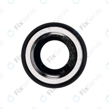 Apple iPhone XR - Sklíčko Kamery s Rámom (Black)