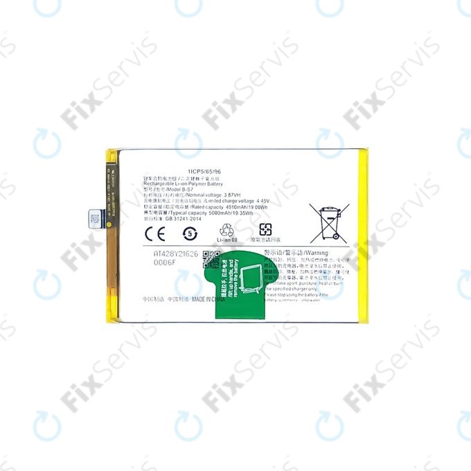 Vivo Y16 V2204 V2214 - Batéria B-S7 5000mAh