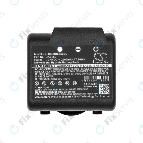 Batéria pre Imet BE5500, 2000mAh, Ni-MH, 3.6V, AS060, HQ