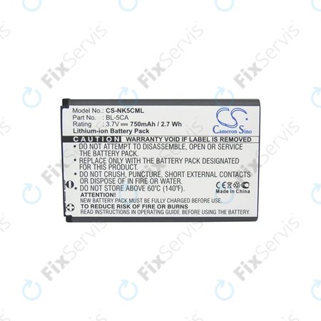 Nokia 3110 Classic - Batéria BL-5C 750mAh HQ