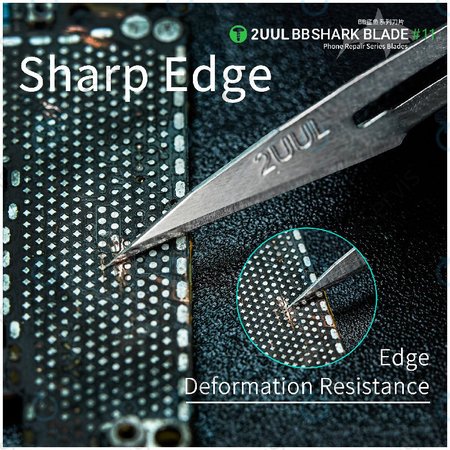 Skalpelové čepele Shark No.11, BB, 2UUL DA18, 100ks/box