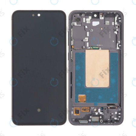 Samsung Galaxy S24 FE S721B - LCD Displej + Dotykové Sklo + Rám (Graphite) OLED