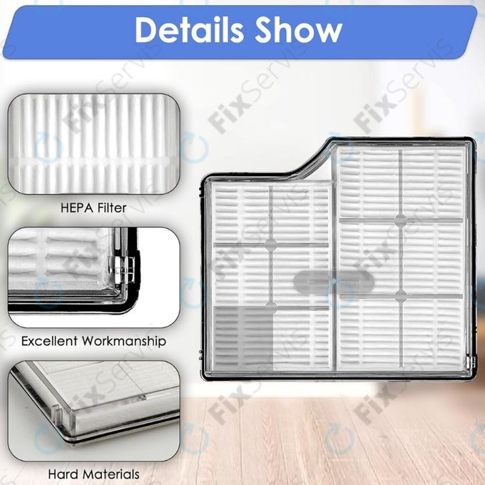 HEPA filter, 2 ks pre Xiaomi Roborock Saros 10