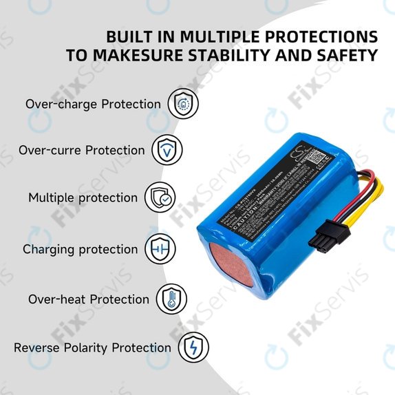 Proscenic Cocoa Smart 780T, 790T, Summer P1s, P2s - Batéria VR1717 Li-Ion 14.8V 2600mAh HQ