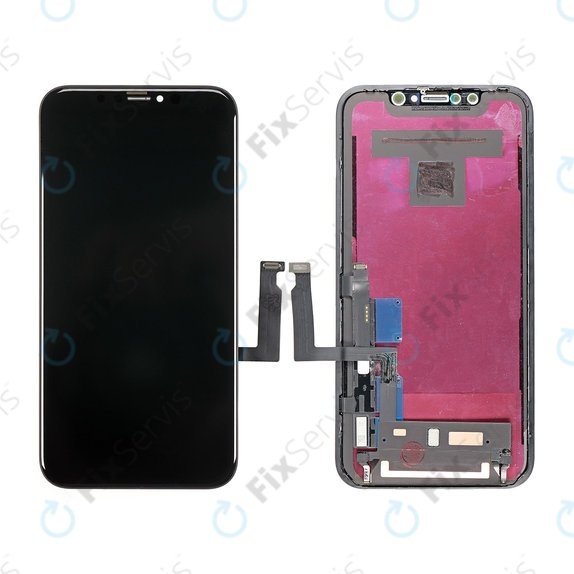 Displej pre iPhone XR, Dotykové sklo s rámom, Refurbished
