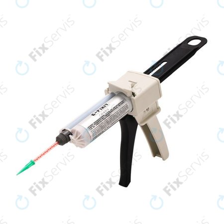 E-Fixit F14167 - AEF Štrukturálne Lepidlo na Zadné Sklá, Šošovky a LCD Rámy + Lepiaca Pištoľ